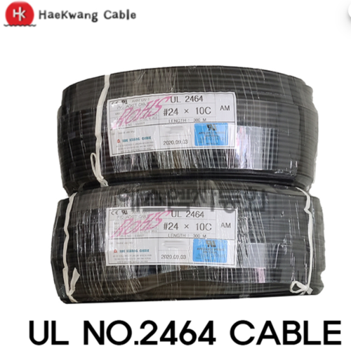 [페어케이블 / 검정색]  UL2464-SB   24AWG × 5pr (5페어)   [200M]