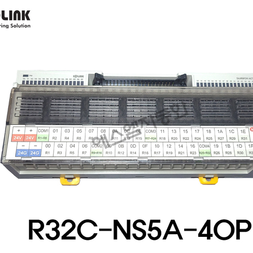 (새제품)  삼원액트   [IO Link] R32C-NS5A-40P (32점 릴레이보드)