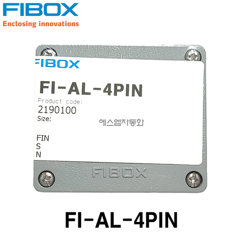 [Fibox] FI-AL-4PIN (알루미늄 핀박스, 단자박스)