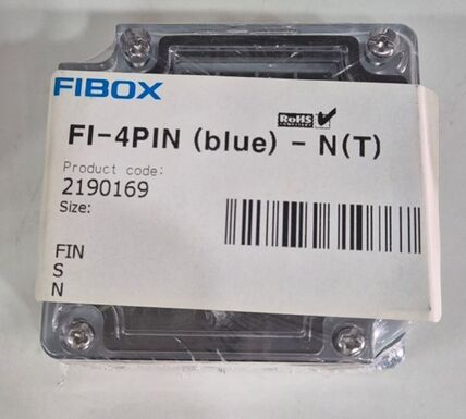 [Fibox] FI-4PIN-N(T) (투명커버 플라스틱 핀박스, 단자박스)