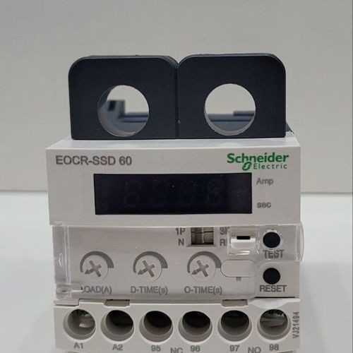 새제품 [Schneider / 재고 9ea]   EOCR SSD-60S  (전류계형 디지털 과전류계전기)