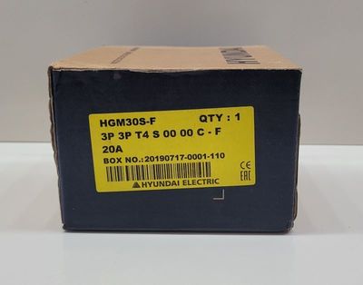 신품 재고1개       [현대일렉트릭]  배선용 차단기   HGM30S  3P  20A     