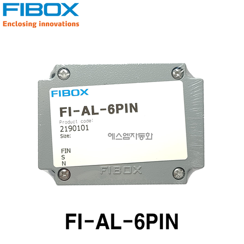 [Fibox] FI-AL-6PIN (알루미늄 핀박스, 단자박스)