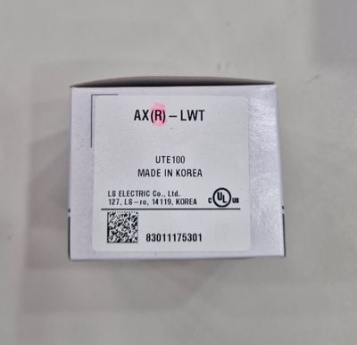  [LS  / 재고 13ea]   수솔차단기  UTE100 용  보조접점   AX(R)-LWT