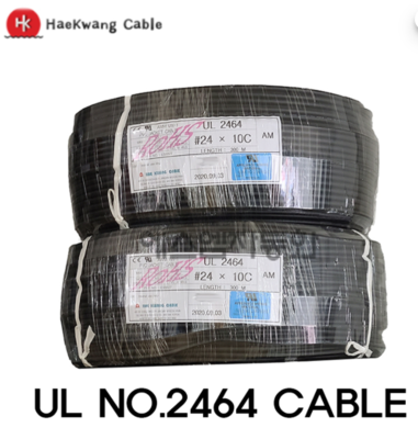 [페어케이블 / 검정색]  UL2464-SB   24AWG × 3pr (3페어)   [200M]