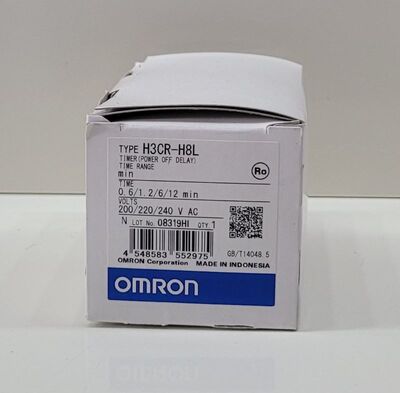 [정품/ 재고 1ea]      오므론  타이머   H3CR-H8L (min)